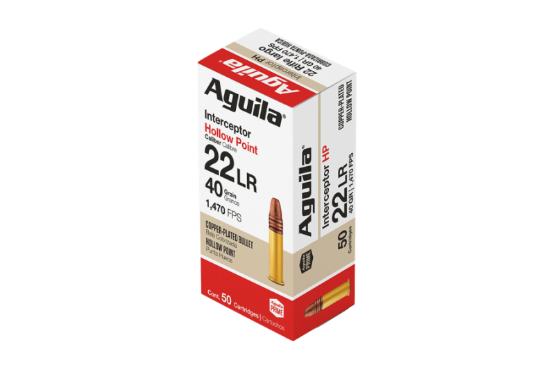 Aguila Interceptor Hollow Point 40 grn Aguila Interceptor Hollow Point 40 grn