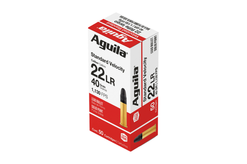 Aguila Standard Velocity Solid Point 40 grn Aguila Standard Velocity Solid Point 40 grn
