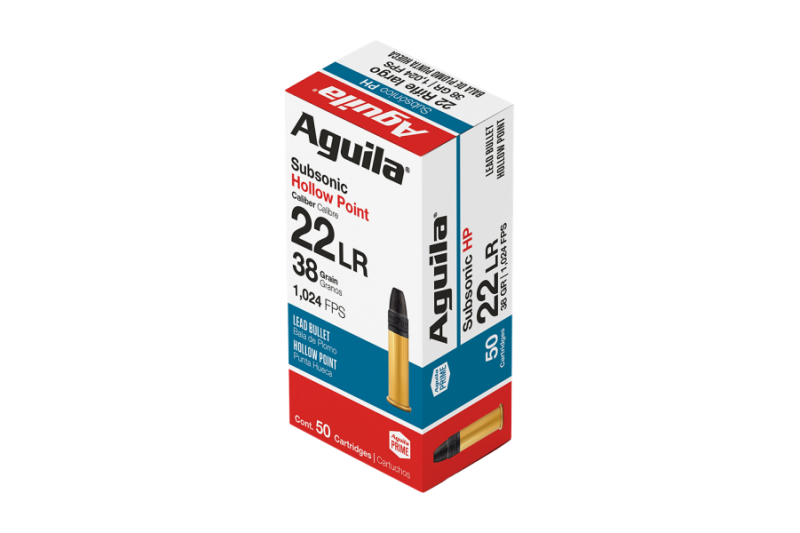 Aguila Subsonic Hollow Point 38 grn