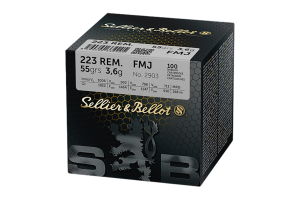 S&B CA .223 Rem FMJ 55 grn S&B CA .223 Rem FMJ 55 grn